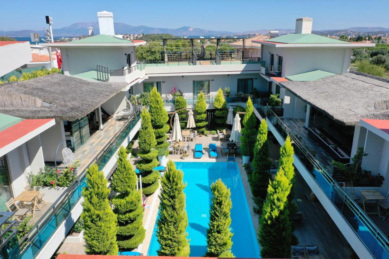 The D Hotel Cesme Resort Exteriör bild